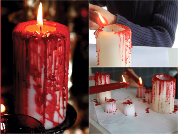 Кървави свещи за Хелоуин
