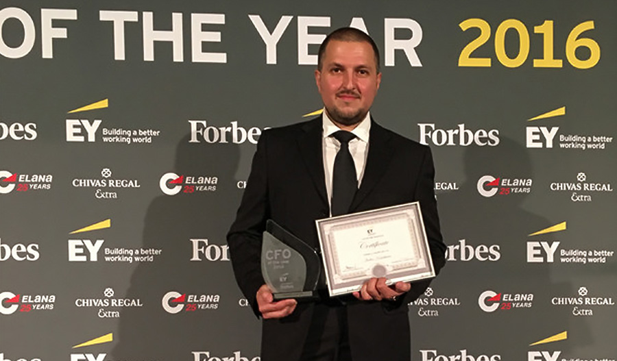 Ивелин Камбуров от Credissimo взе награда за финансов директор на годината
