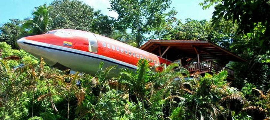 хотел-самолет в Коста Рика